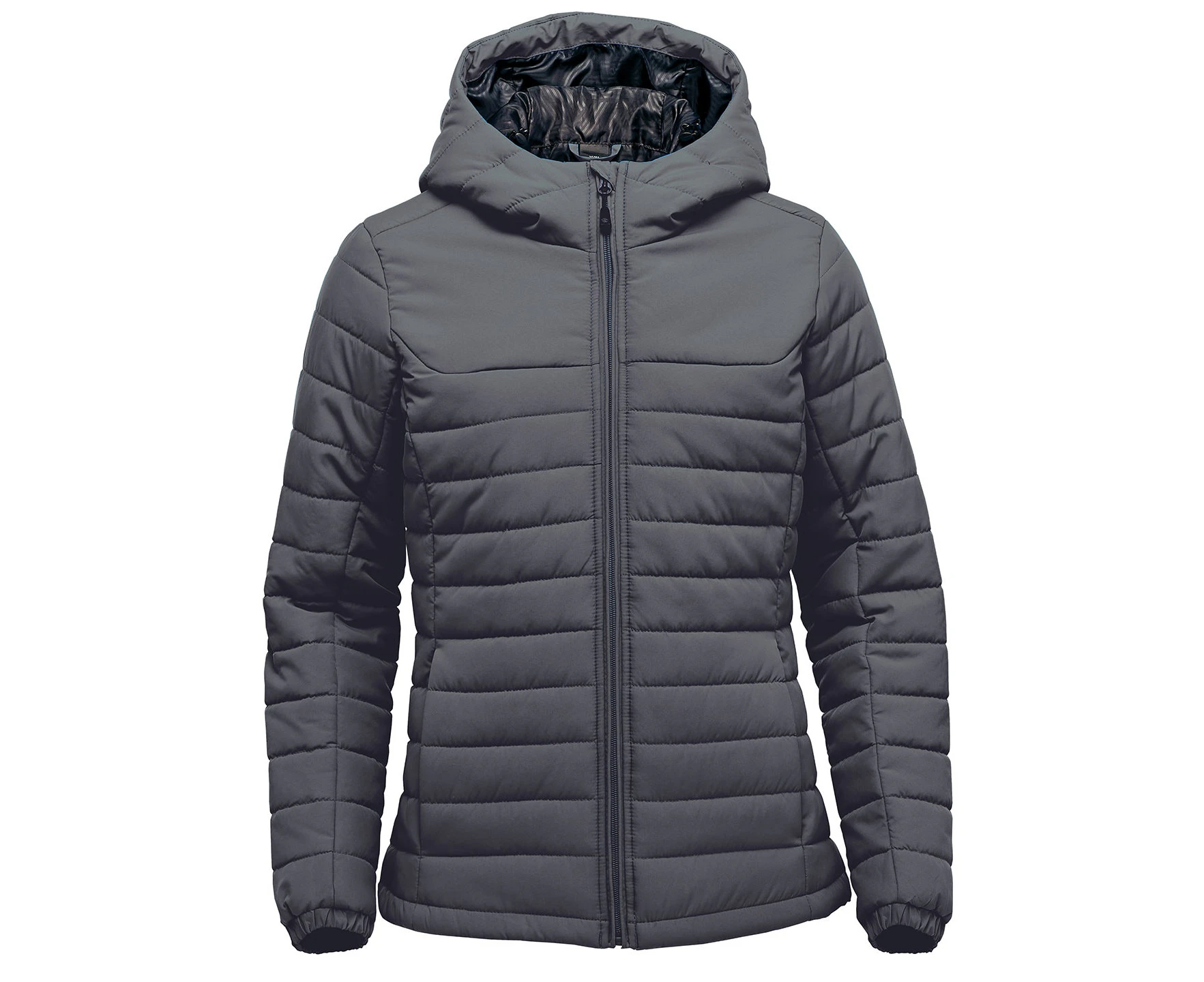 Stormtech Womens Nautilus Quilted Hooded Jacket (Dolphin) - RW8787