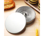 12 Pcs Baking Rings Muffin Rings Crumpet Rings Tart Rings Pastry Rings Stainless Steel Baking Molds