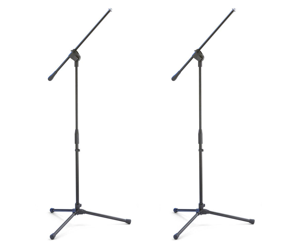 2PK Samson MK-10 Microphone/Mic Boom 63.5cm Tripod Stand Mic Holder/Mount w/Clip