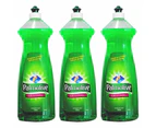 3x 750ML Palmolive Original Dishwashing Liquid Detergent Wash Dishes Pan Glass