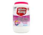 4x White King Fabric Stain Remover Oxy Powder Safe On Colours Effective 1kg