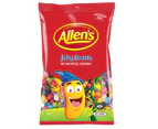 2x Allen's 1kg Assorted Fruit Stawberry/Orange/Apple Chewy Jelly Beans Bag