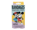 5x 20pc Disney Mickey Mouse Kid/Children Breathable Bandages Adhesive Strips 6y+