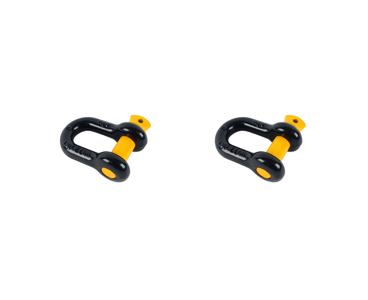 2x Thorny Devil 4750Kg Rated Bow Recovery Winch Trailer Outdoor Towing DShackle