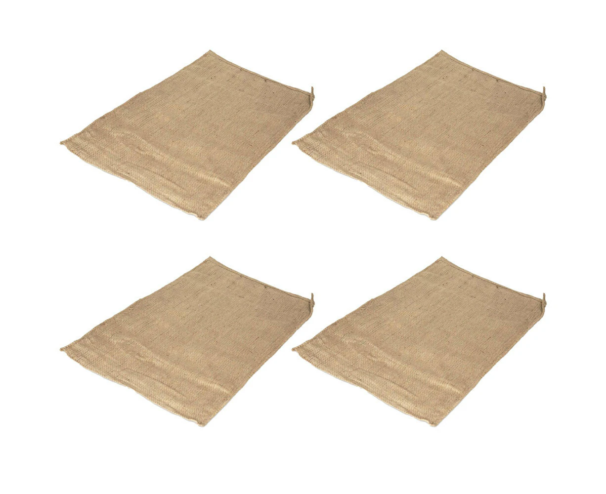 4x Superior Pet Essentials Original Natural Hessian Bag Dog/Pet Bed Cover Mini