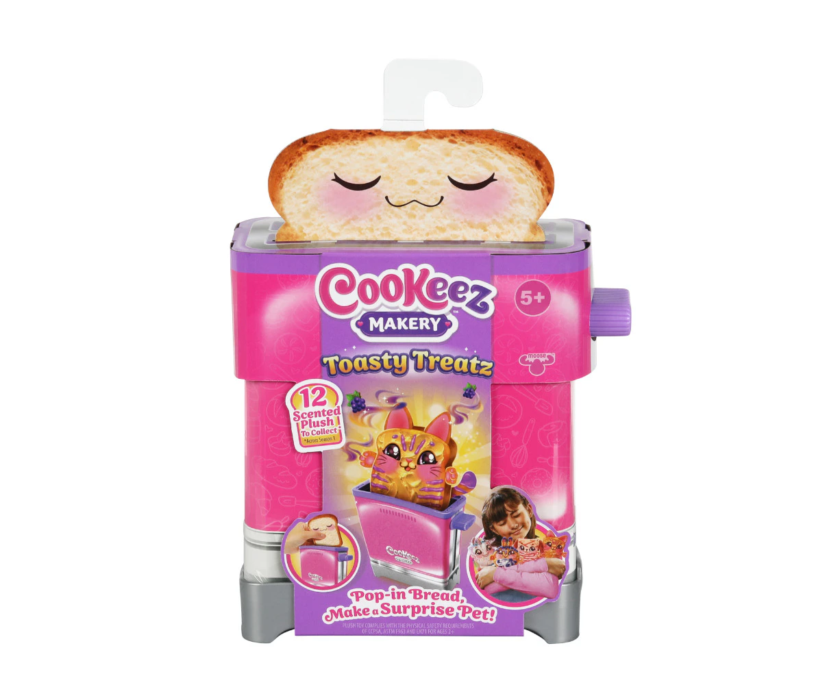 Cookeez Makery Toasties Scented Plush Toy Assortment