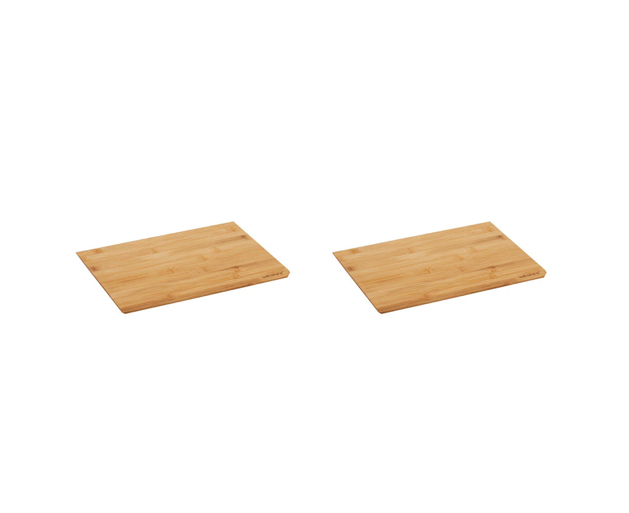 2PK Wiltshire Eco Kitchenware Bamboo Wood Chopping and Preparating Board Small