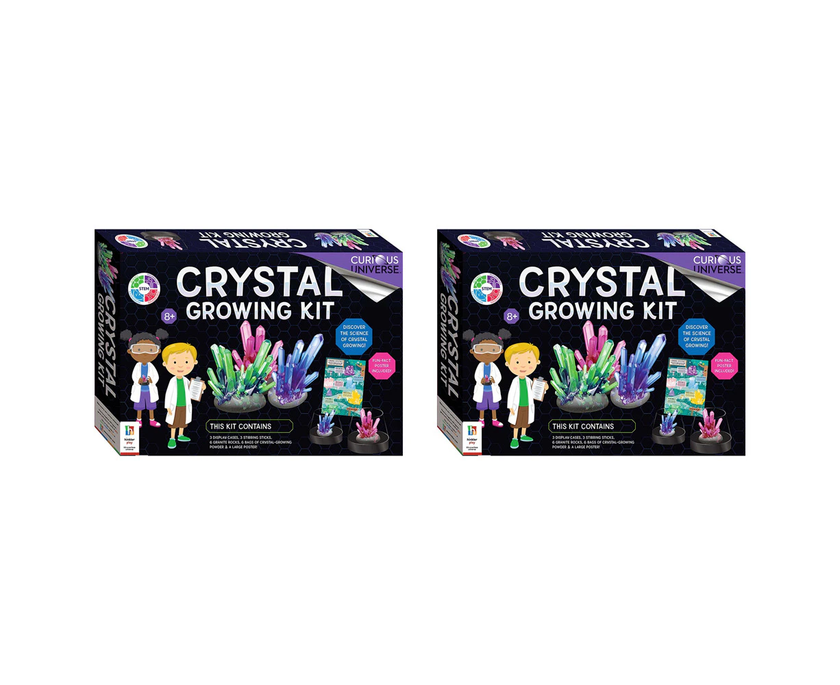 2x Elevate Curious Universe Crystal Growing Kit Children Science Play Toy 8y+