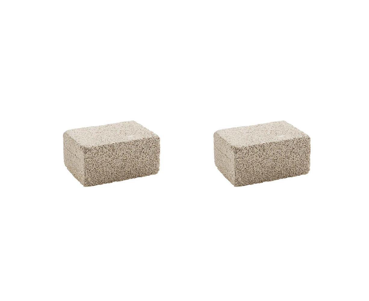 2PK Wiltshire Bar-B Non-Toxic Tough Barbeque Grill Pumice Cleaning Stone Tool