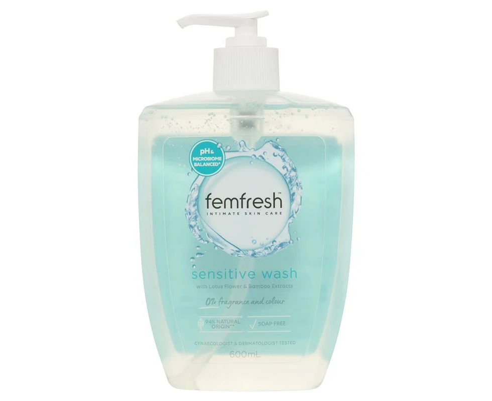 Femfresh Sensitive Wash 600ml