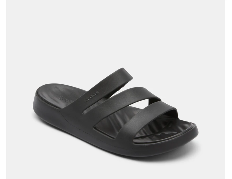 Crocs Unisex Getaway Strappy Sandals - Black