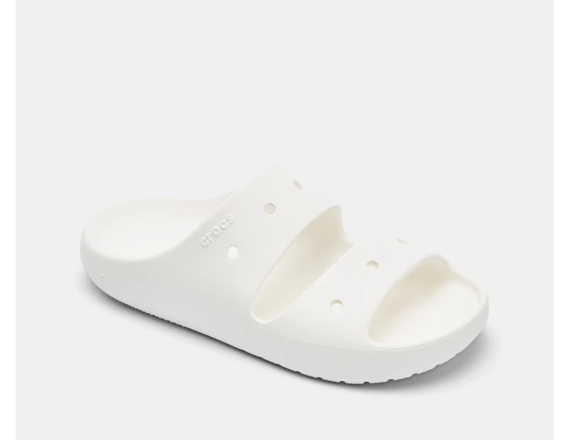 Crocs Unisex Classic V2 Sandals - White