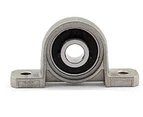 Bearing bracket 10mm ball bearing, bearing seat bearing, bearing seat bearing, flange hole self-support installation self-adjusting bearing seat-