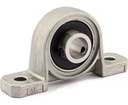 Bearing bracket 10mm ball bearing, bearing seat bearing, bearing seat bearing, flange hole self-support installation self-adjusting bearing seat-