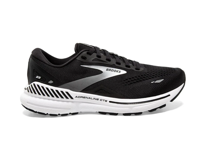 Brooks Women's Adrenaline GTS 23 Running Shoes - Black/White