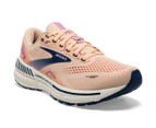 Brooks Women's Adrenaline GTS 23 Running Shoes - Apricot/Blue/Orchid