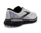 Brooks Women's Adrenaline GTS 23 Running Shoes - Grey/Black/Purple