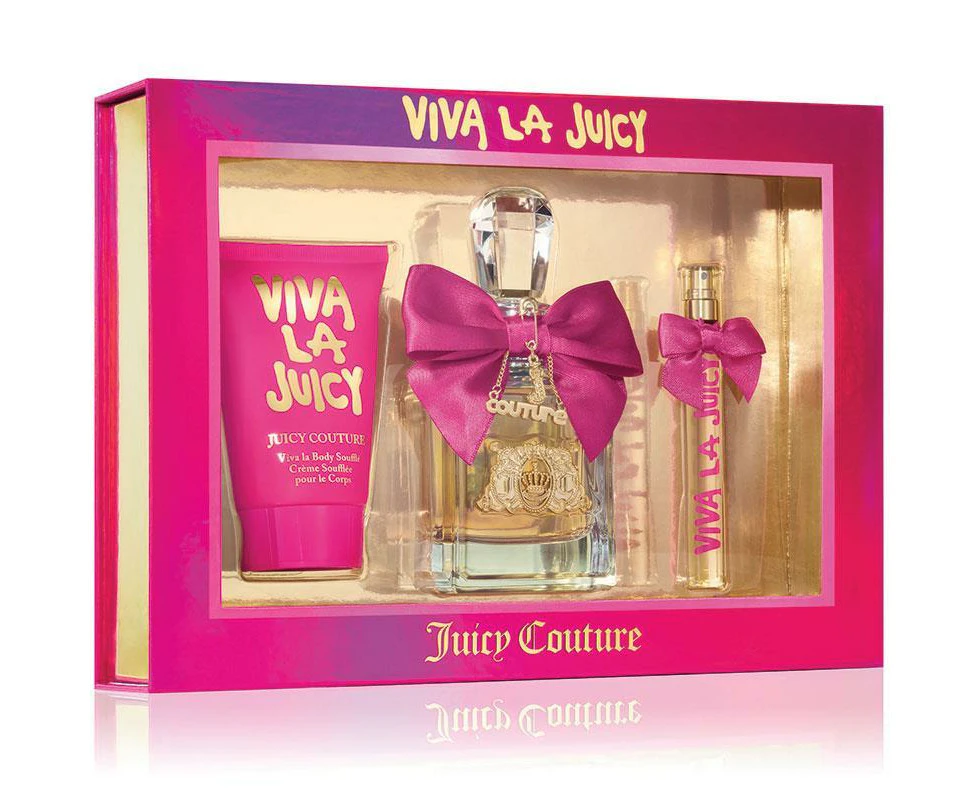 Juicy Couture Viva La Juicy 100ml 3 Piece Gift Set