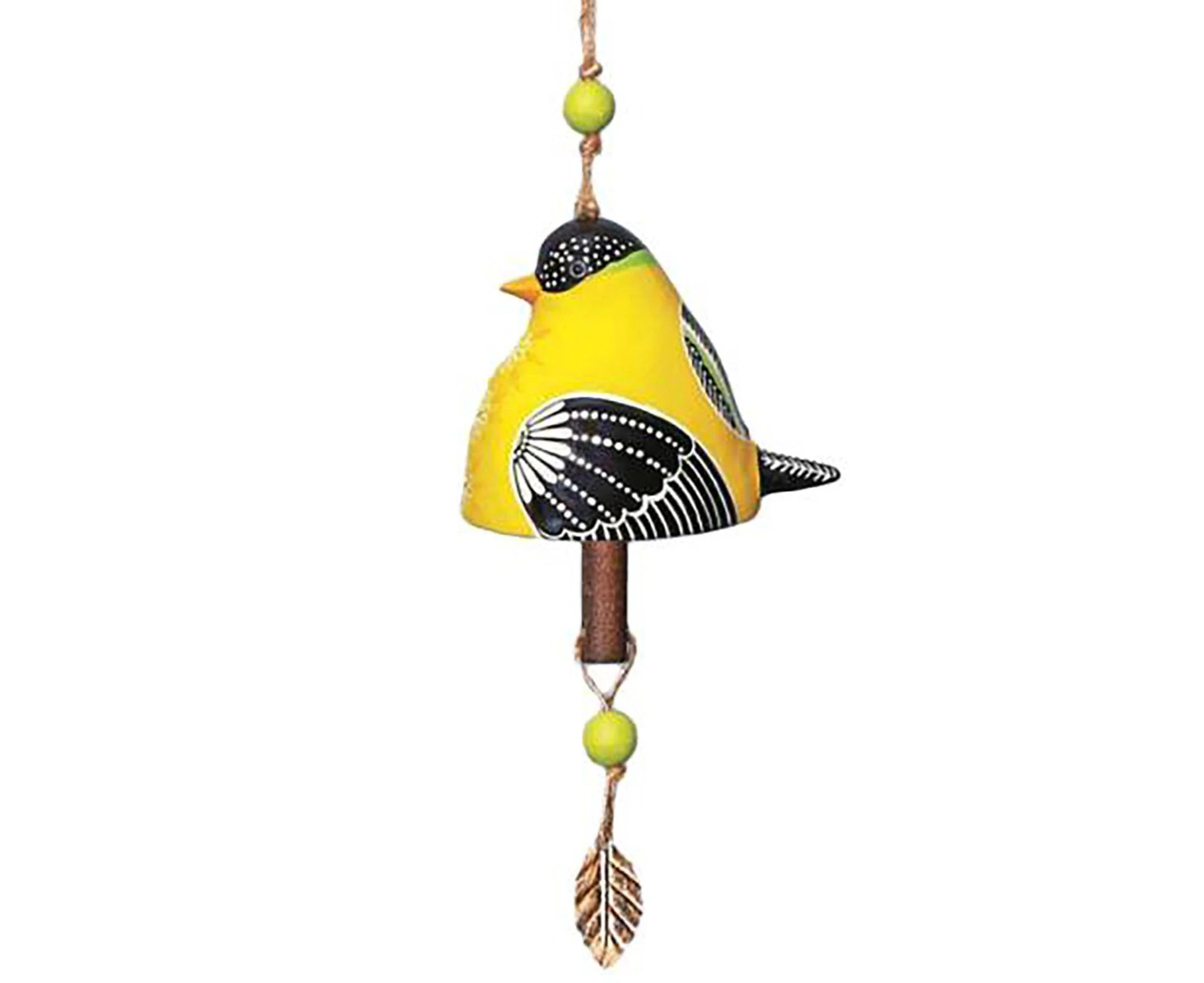 Bird Shape Resin Home Wind Chime Durable Clear Vocie Home Decoration for Bedroom Living Room Window