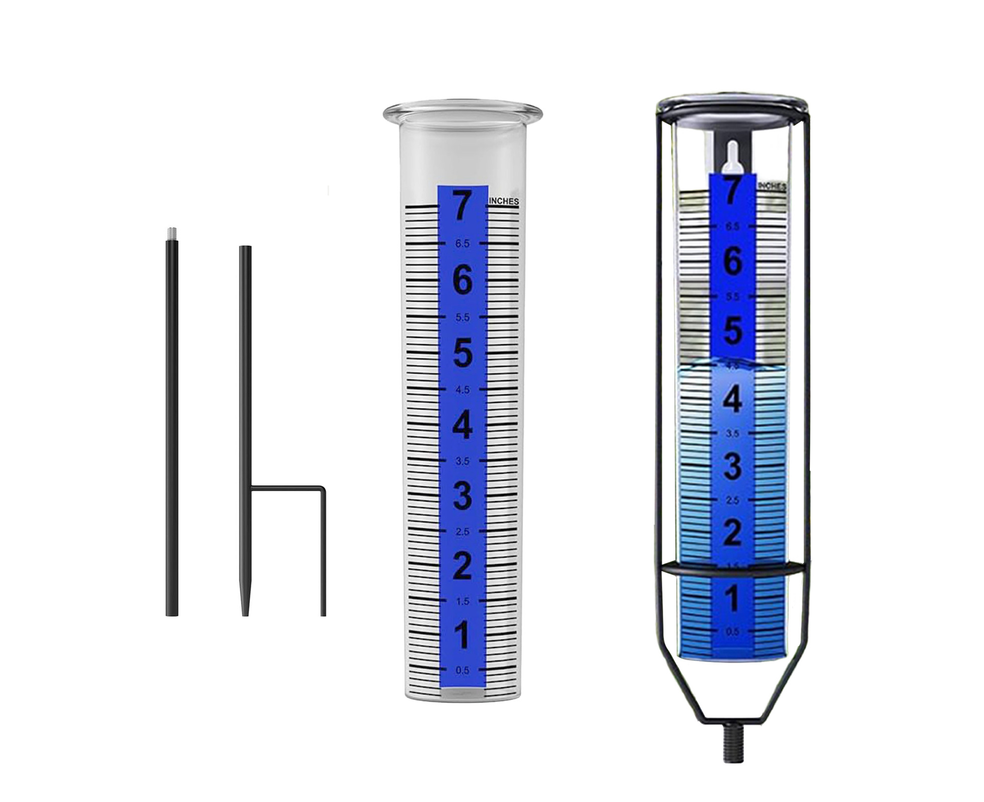 Outdoor Garden Rain Gauge High and Low Temperature Resistance Rain ...