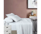 400 Thread Count King Bed Extra Depth Sheet set White