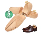 Vivva 1 Pair Adjustable Wooden Shoe Tree Shaper Keeper Wood Stretcher UNISEX