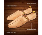 Vivva 1 Pair Adjustable Wooden Shoe Tree Shaper Keeper Wood Stretcher UNISEX