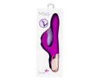 Maia Skyler USB Rechargeable Bendable Rabbit Vibrator - Purple