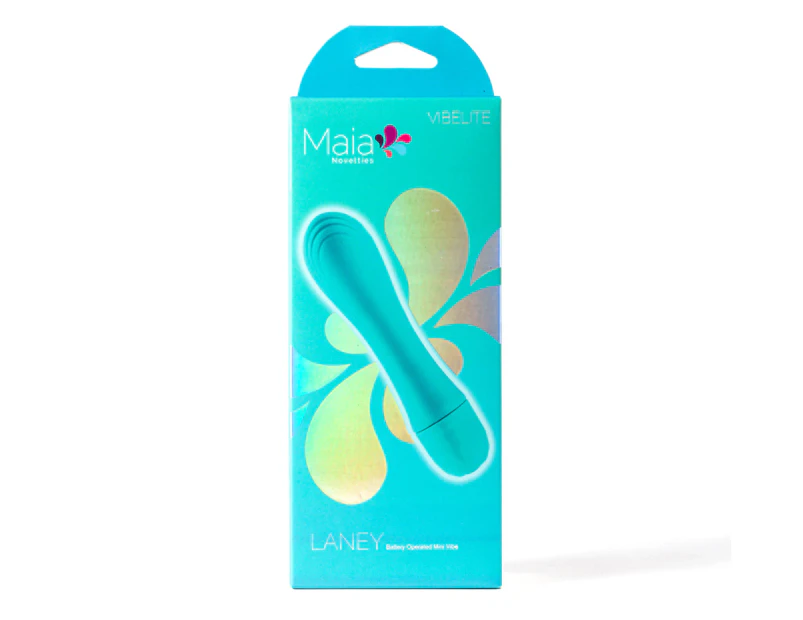 Maia Laney Battery Operated Mini Vibrator - Green