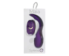 Maia Syrene USB Rechargeable Remote Control Bullet Vibrator - Purple