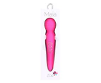 Maia Zoe Twisty USB Rechargeable Dual Vibrating Pleasure Wand - Pink