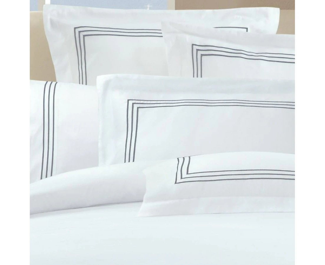 Ritz Standard Pillowcases ( PAIR ) -1000TC Silver