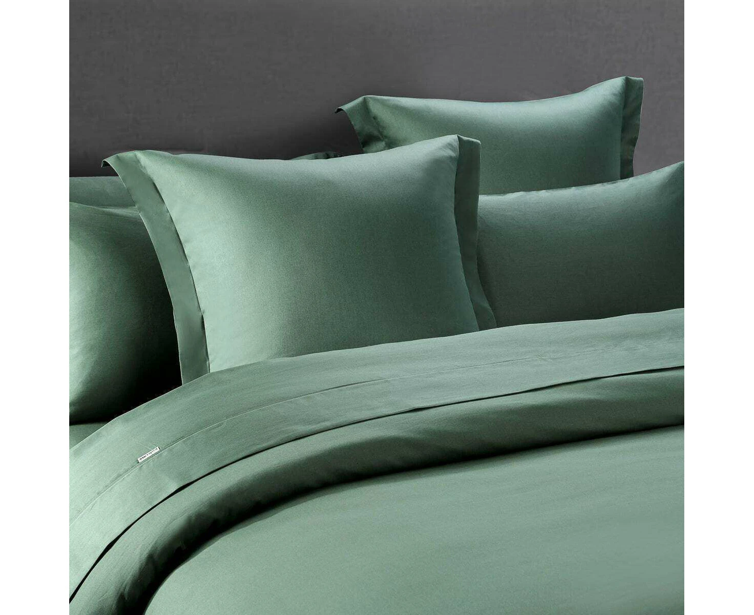 400 Thread Count Forest Green European Pillowcase