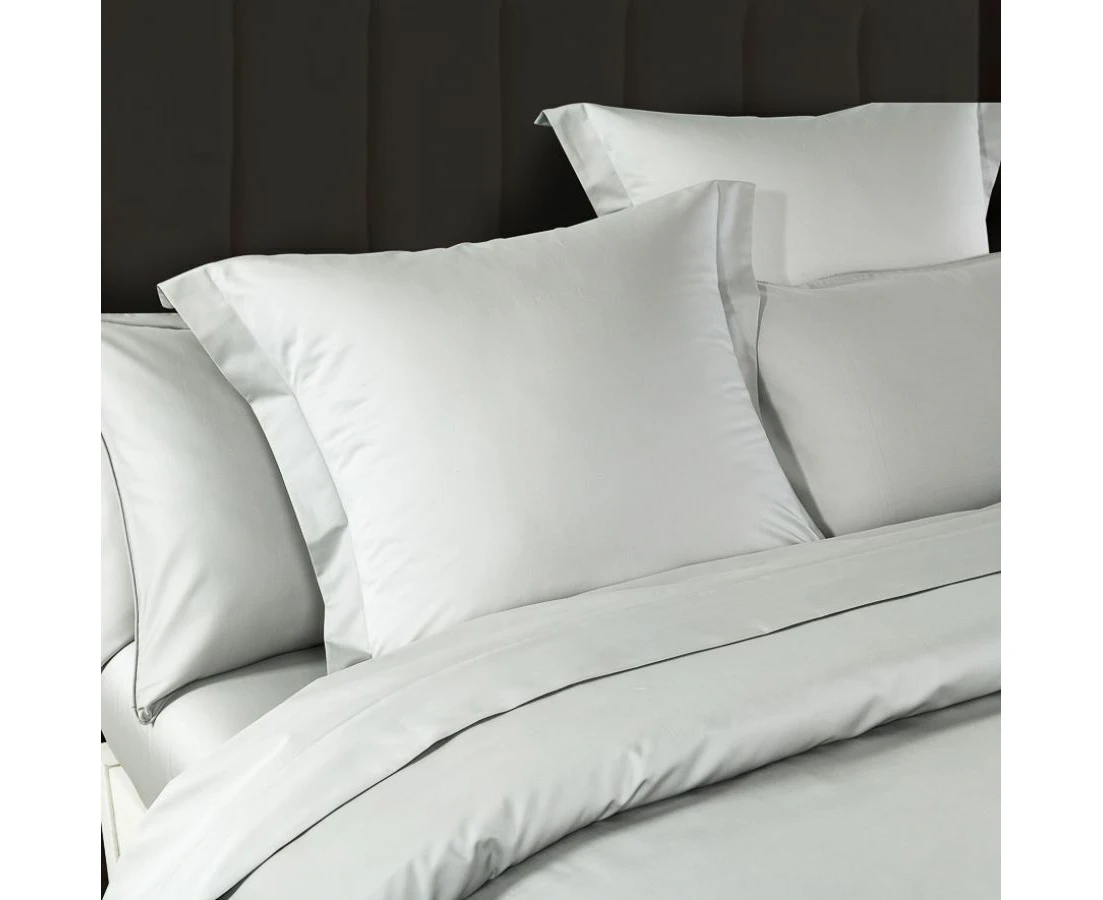 Soho 1000 Thread Count European Pillowcase Silver