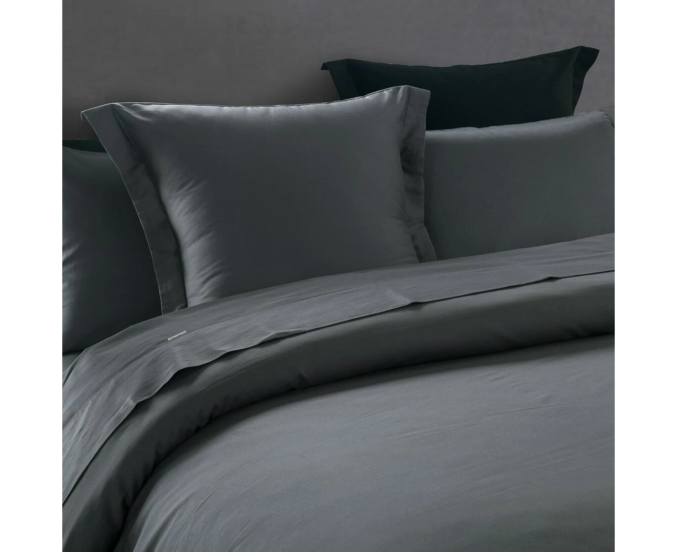 400 Thread Count Charcoal European Pillowcase