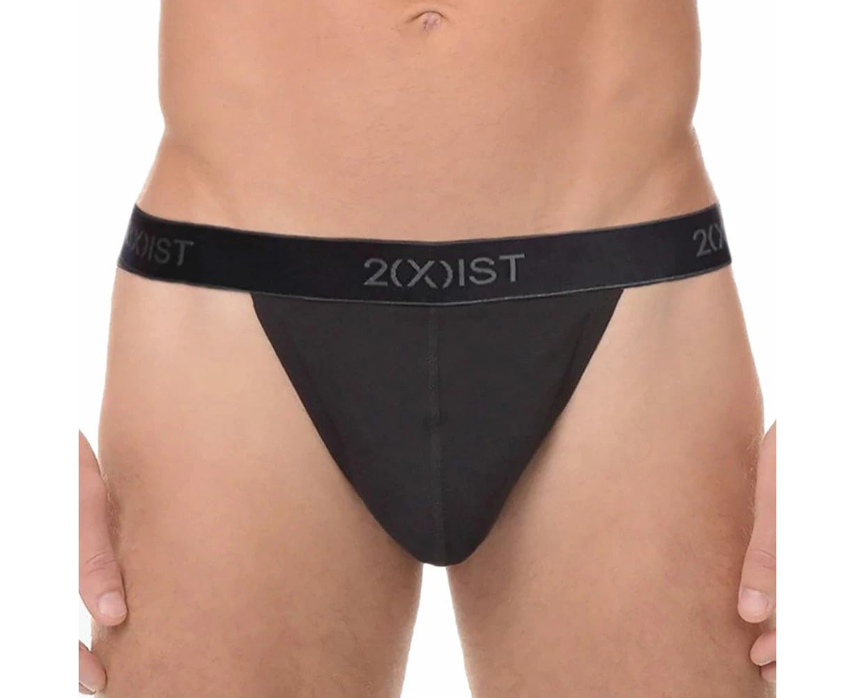 2xist Essentials Y Back Thong 3-pack 20302 Black