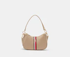 Tommy Hilfiger Poppy Corp Shoulder Bag - Khaki Sand