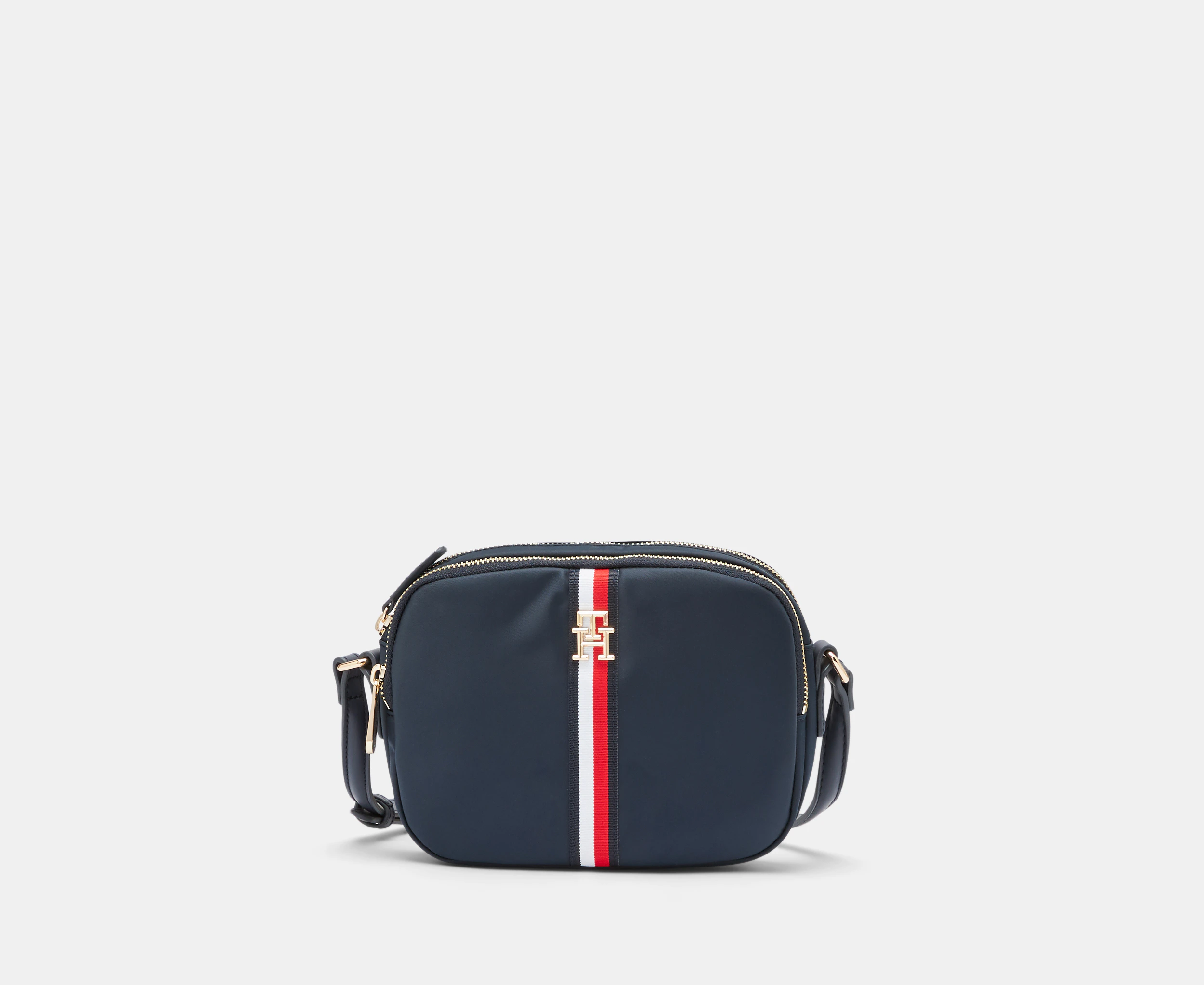 Tommy Hilfiger Poppy Corp Crossbody Bag - Black