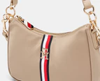 Tommy Hilfiger Poppy Corp Shoulder Bag - Khaki Sand