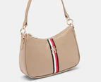 Tommy Hilfiger Poppy Corp Shoulder Bag - Khaki Sand