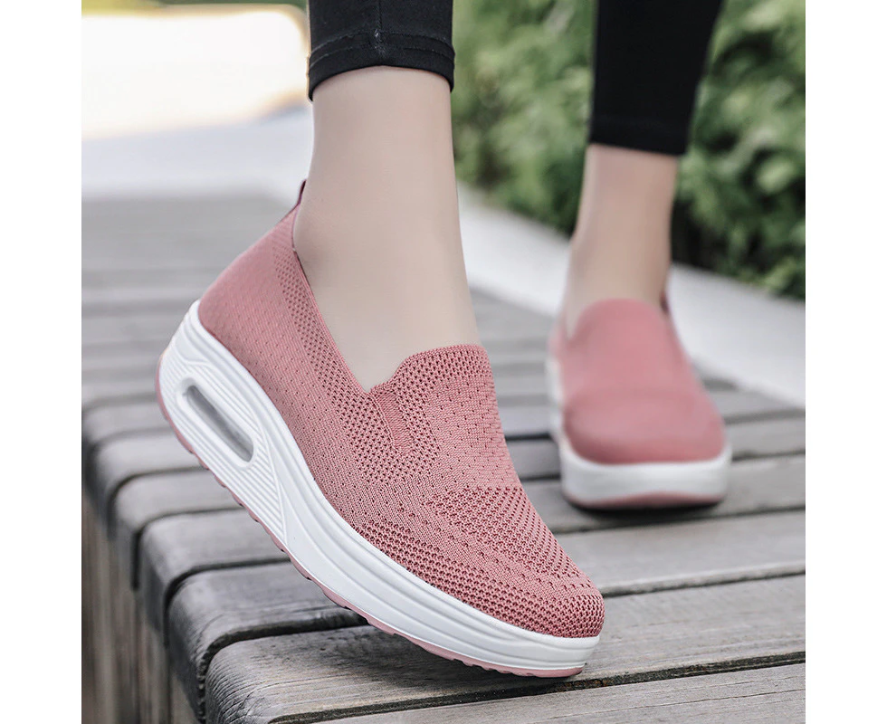 Women's Orthopedic Sneakers, Breathable Mesh Up Sneakers Comfortable Walking Shoes Orthopedic Arch Support Fashion Casual Sneaker