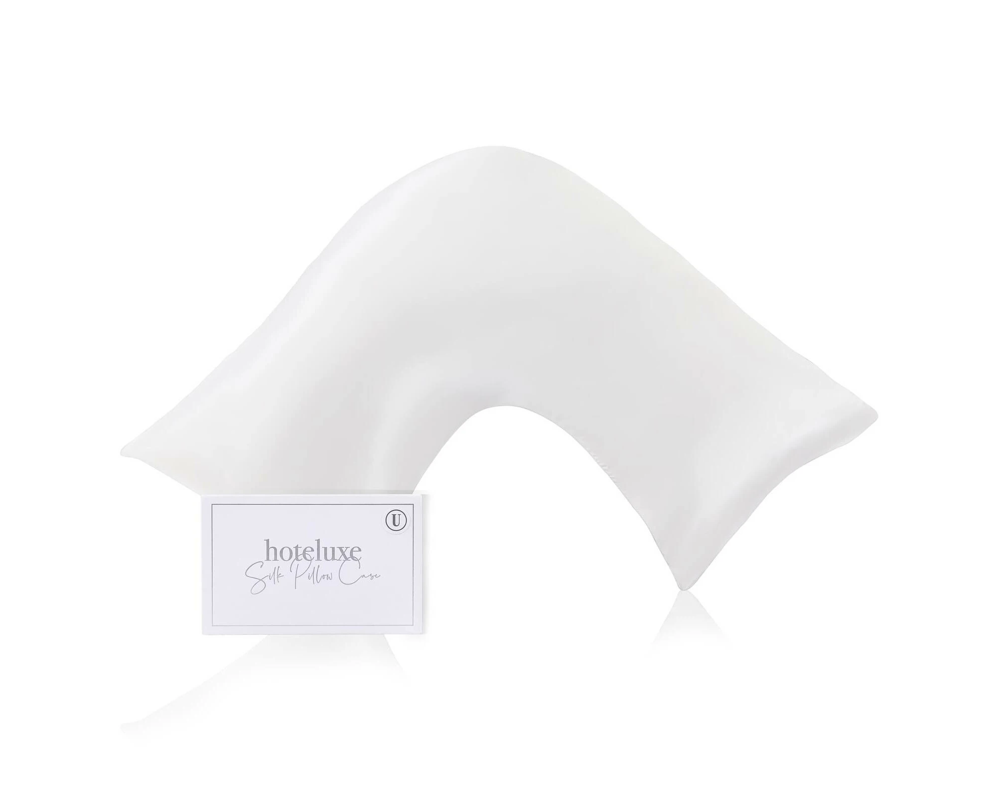 Silk U-Pillowcase White