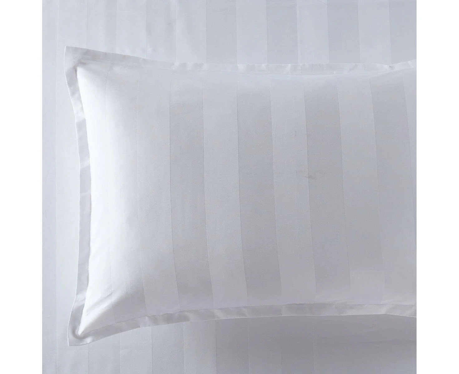 Bespoke 1200TC White Queen Size Pillowcase PAIR