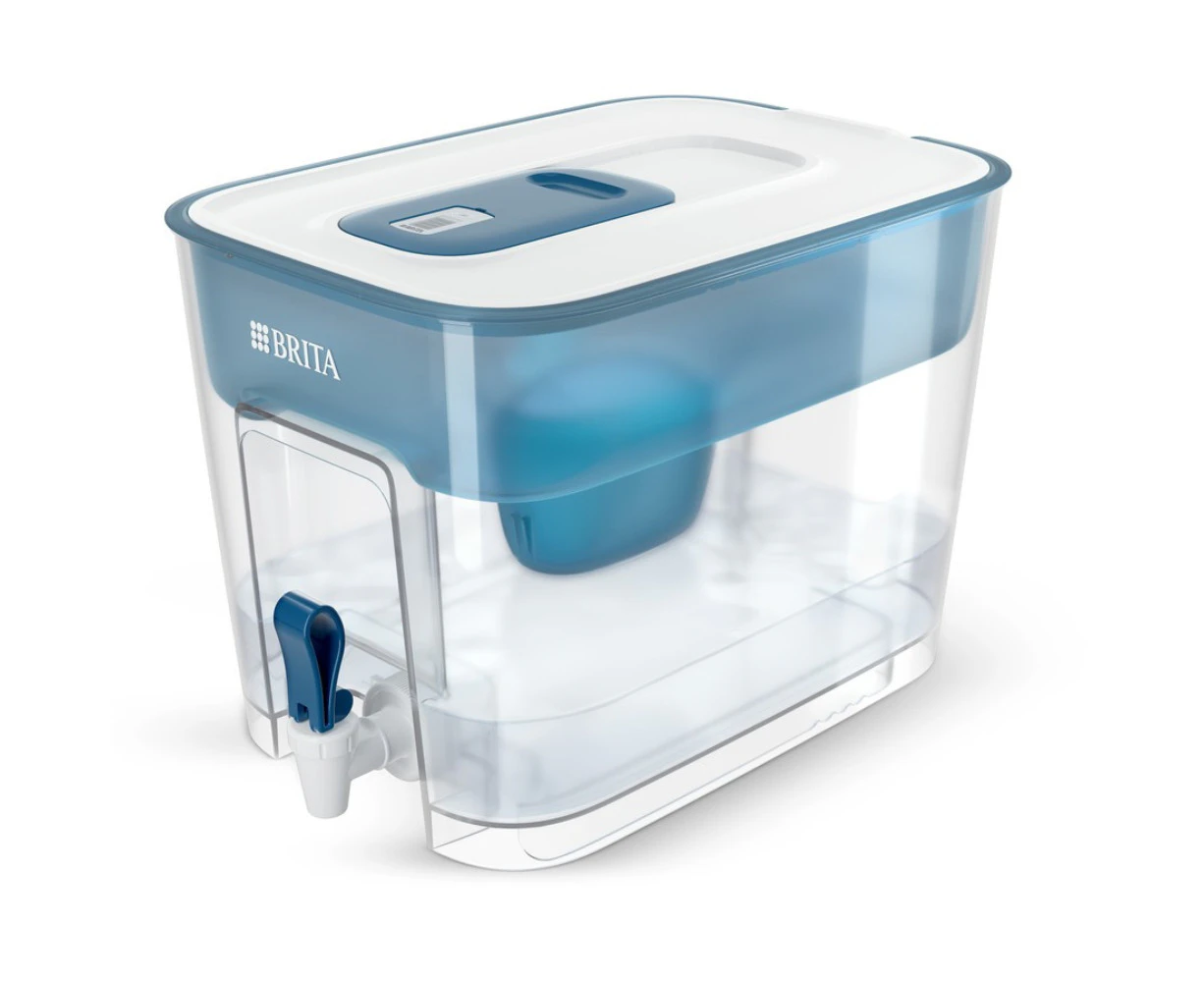 Brita Flow Cask with 2 MAXTRA+ Cartridge Water Filter Flow 8.2L Dispenser Set