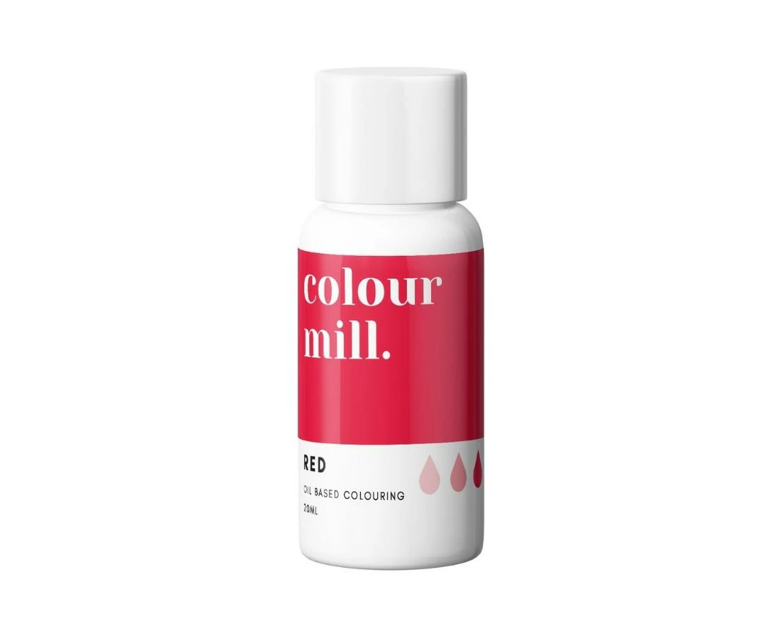 Colour Mill Red Oil Based Colouring 20ml