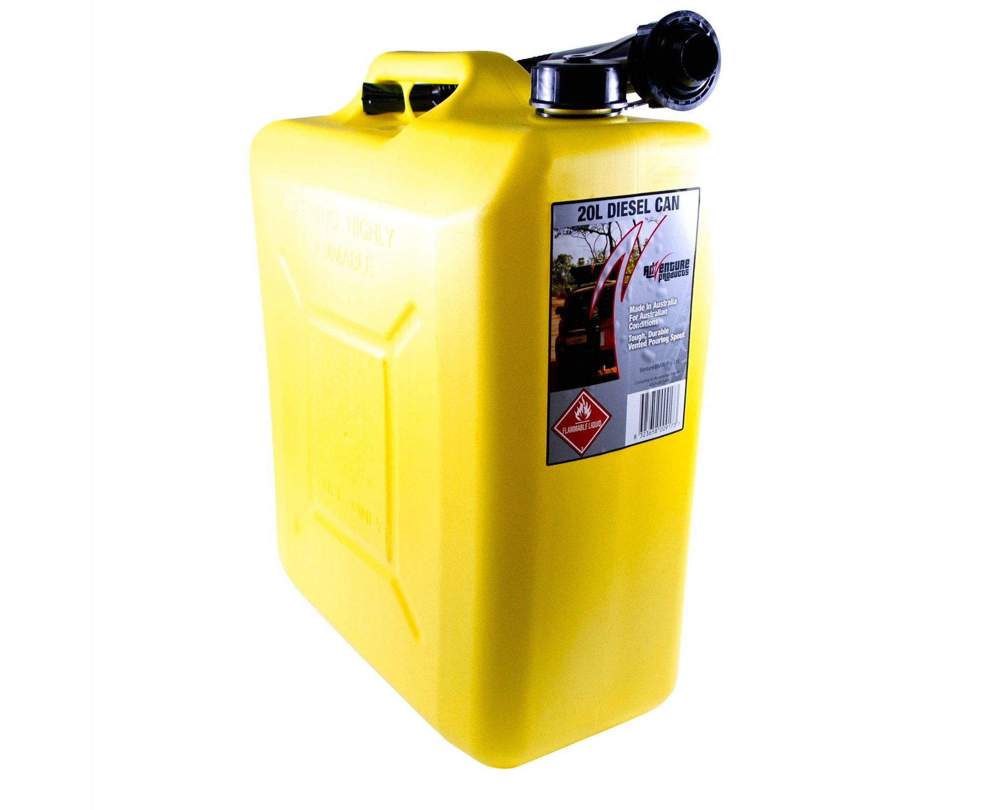 AdVenture Products 20L Diesel Fuel Can And Pourer