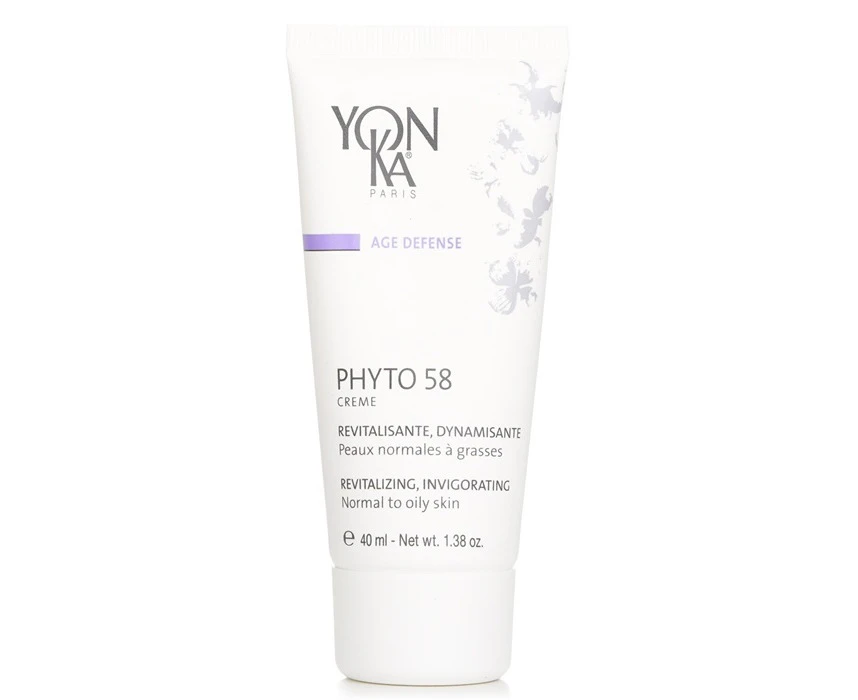 Yonka Age Defense Phyto 58 Creme With Rosemary  Revitalizing, Invigorating (Normal To Oily Skin) 40ml/1.38oz