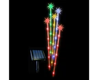 Stockholm 59CM Christmas Lights 30 LED Path Lights 5PCS Solar Starburst Multi Colour