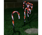 Stockholm 32CM Christmas Lights 40 LED Path Lights 8PCS Solar Candy Canes Outdoor Decoration