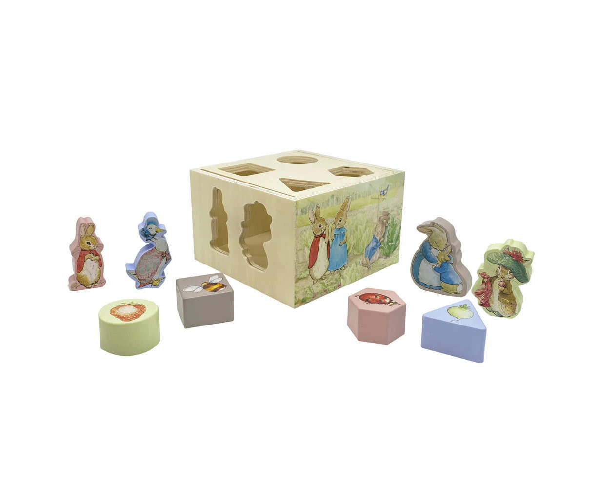 Peter Rabbit Wooden Shape Sorter